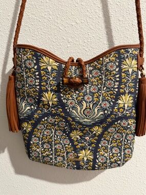 Lyla Hobo bag - Jones Hundred pattern
